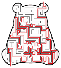 Solved Panda maze