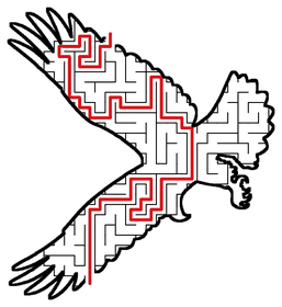 Solved Eagle maze