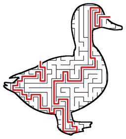 Solved Duck maze
